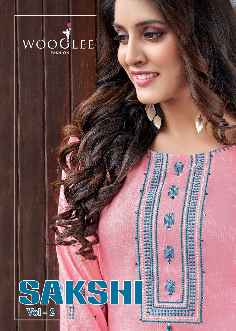 wooglee sakshi vol 2 reayon readymade kurtis supplier 