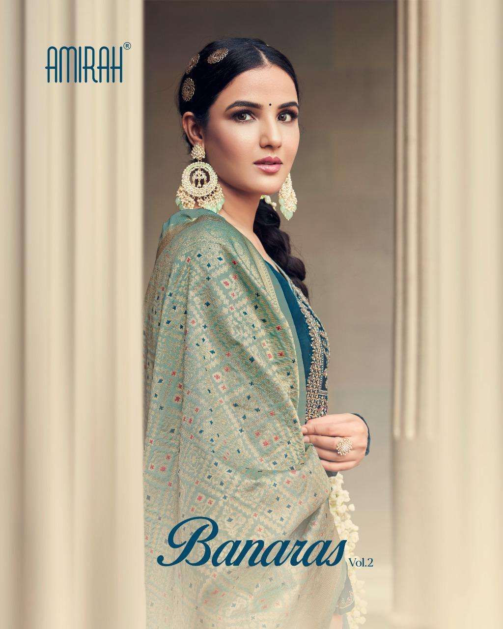 amirah banaras vol 2 fantastic ladies dresses design 2022