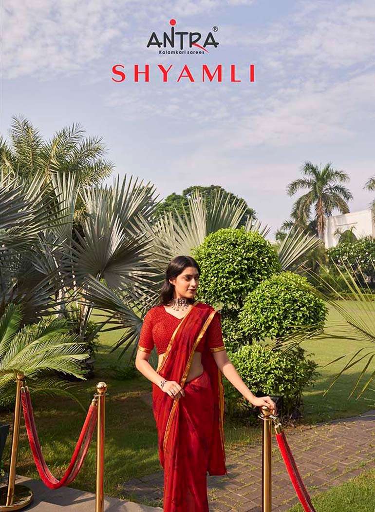 antra shyamli vol 1 weightless printed fancy saree
