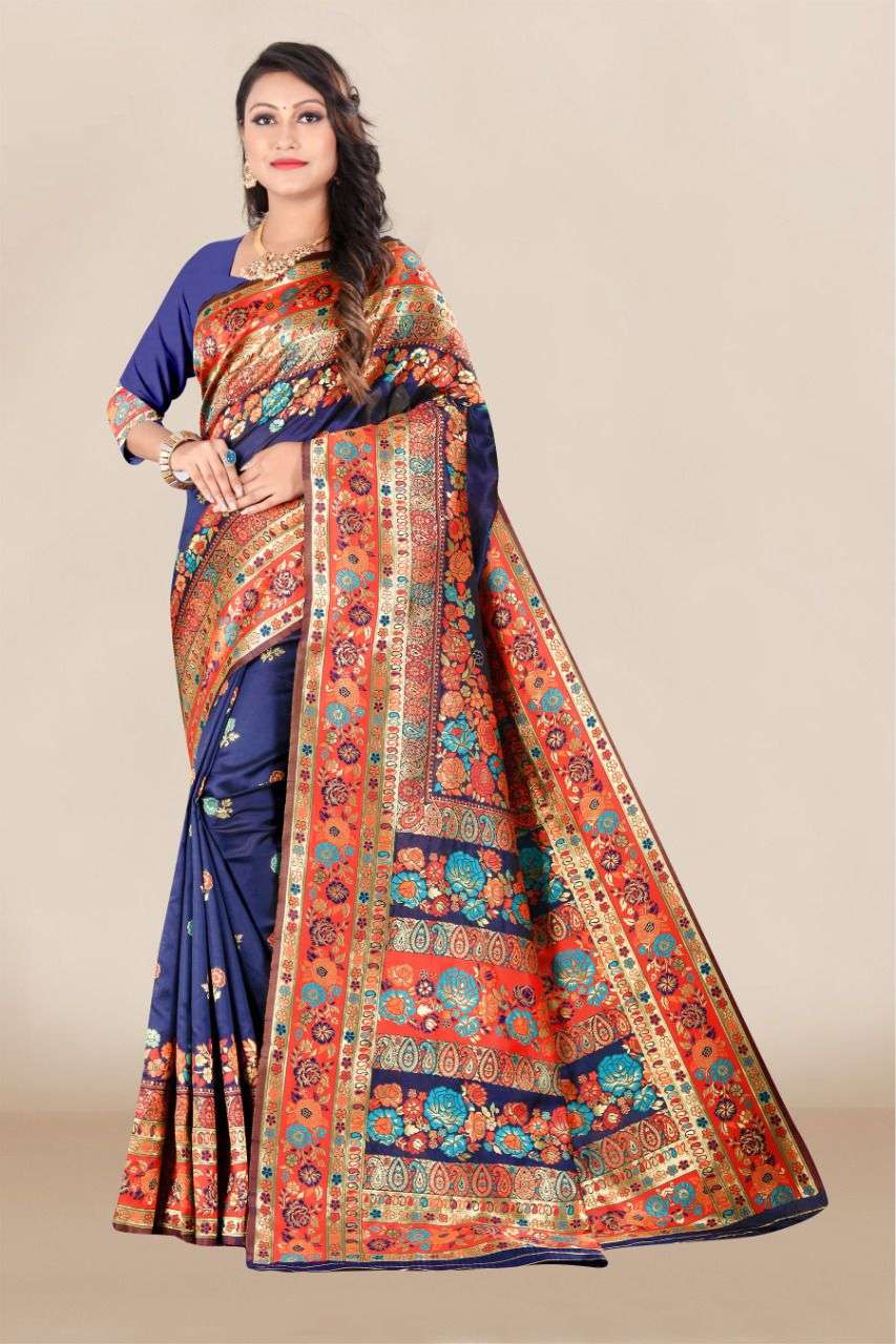 Avantraa Banarasi Silk wedding wear sarees 