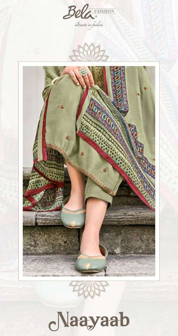 bela fashion naayaab muslin designer fancy indian salwar kameez