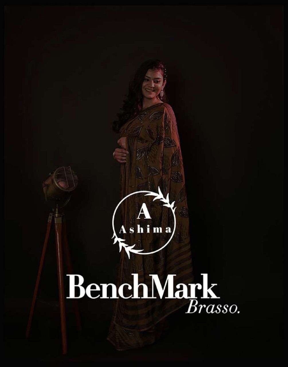 benchmark brasso by ashima exclusive range of designer saree