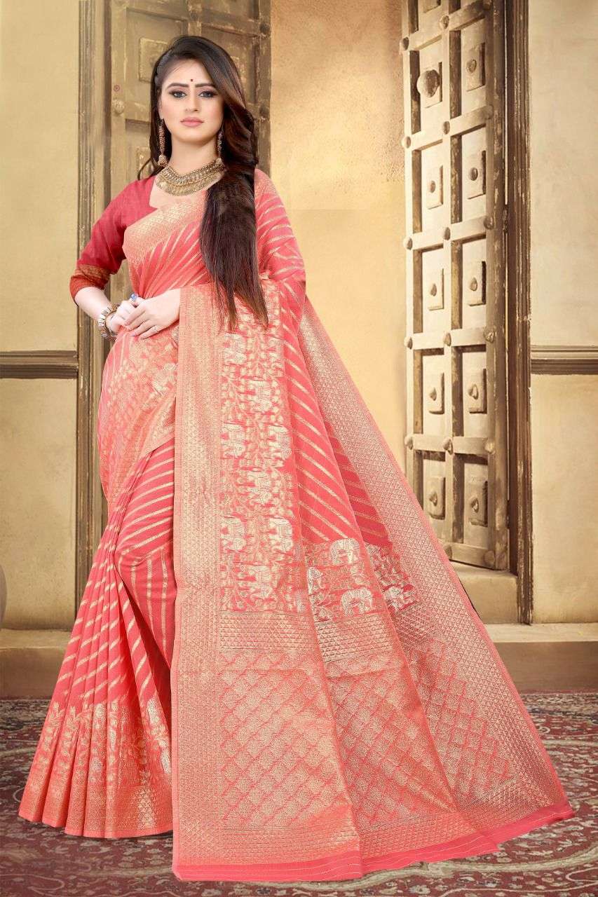 Cindrella Chanderi Silk Ladies sarees best shop in surat 