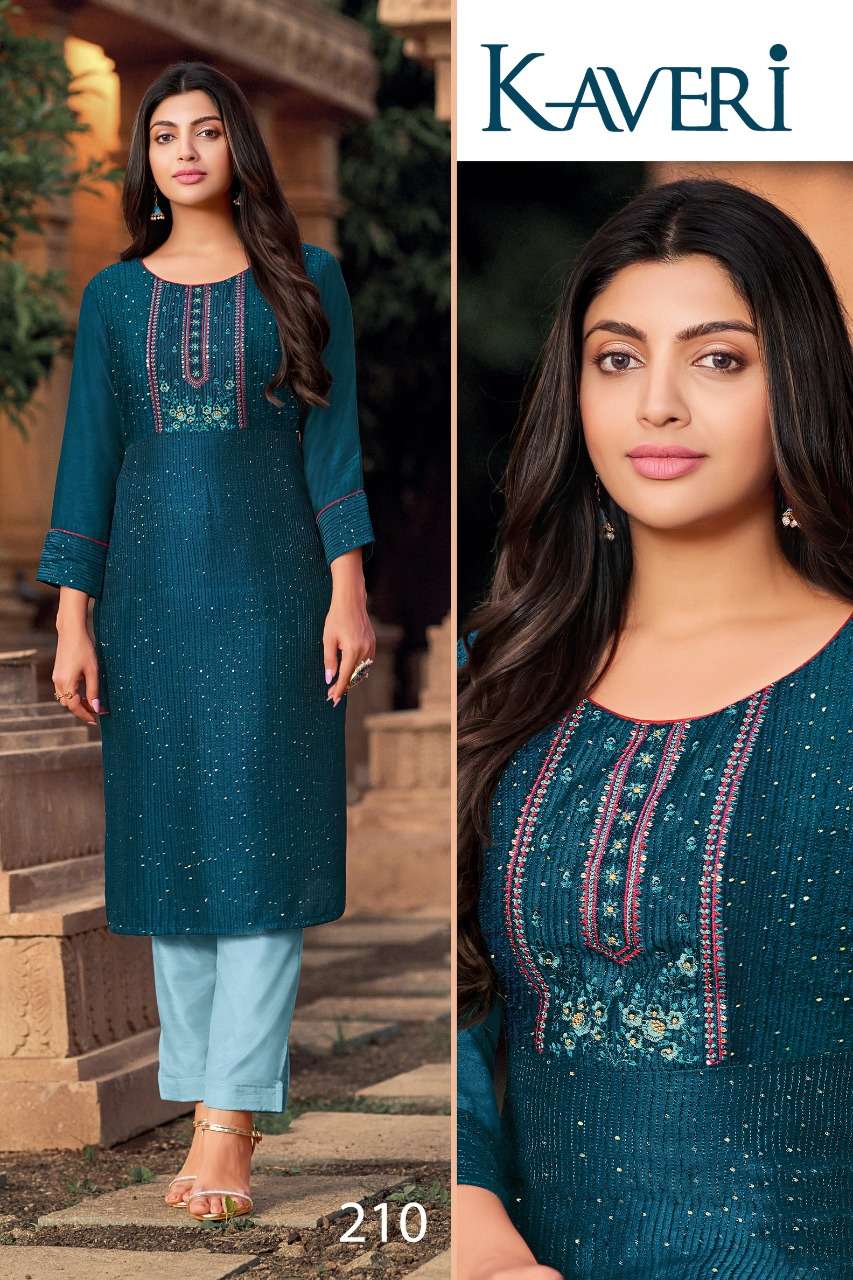 hariyaali kaveri by kasmeera silk kurti with inner concept 