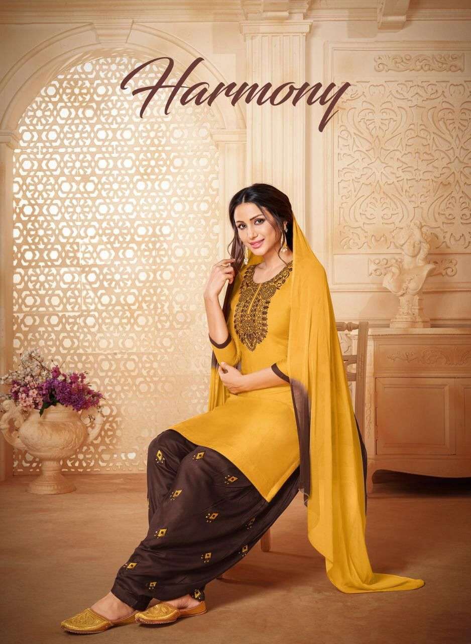 harmony vol 1 by artio readymade rayon patiala dresses best rate 