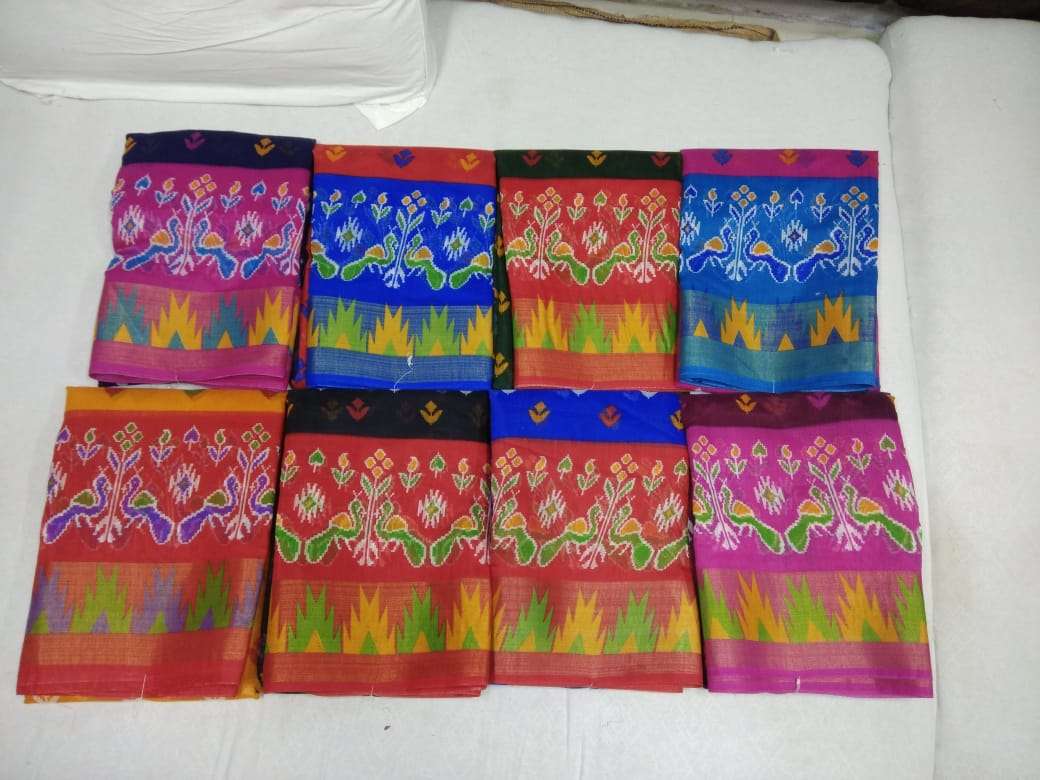 jari patta with blouse cotton saree lowest rate for pongal 