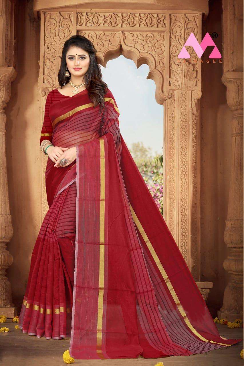 Julia art silk Low Price Best Quality New Cotton Sarees Collection 