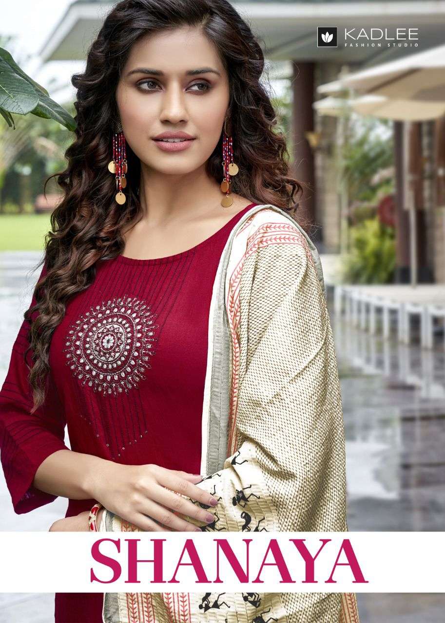 kadlee shanaya readymade kurti bottom with dupatta supplier