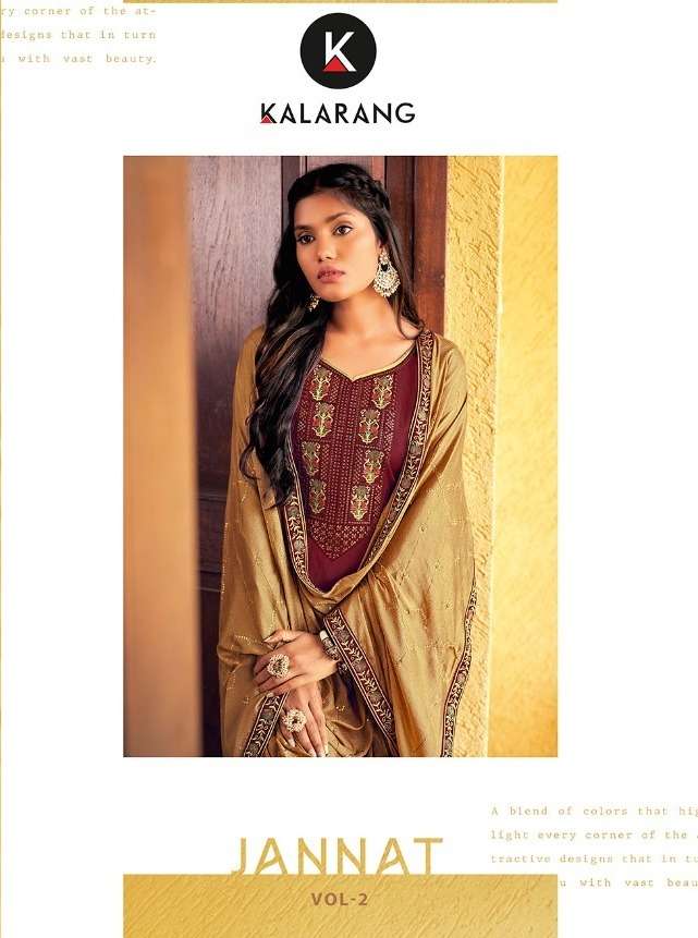 kalarang jannat vol 2 ladies dresses best wholesale rate 
