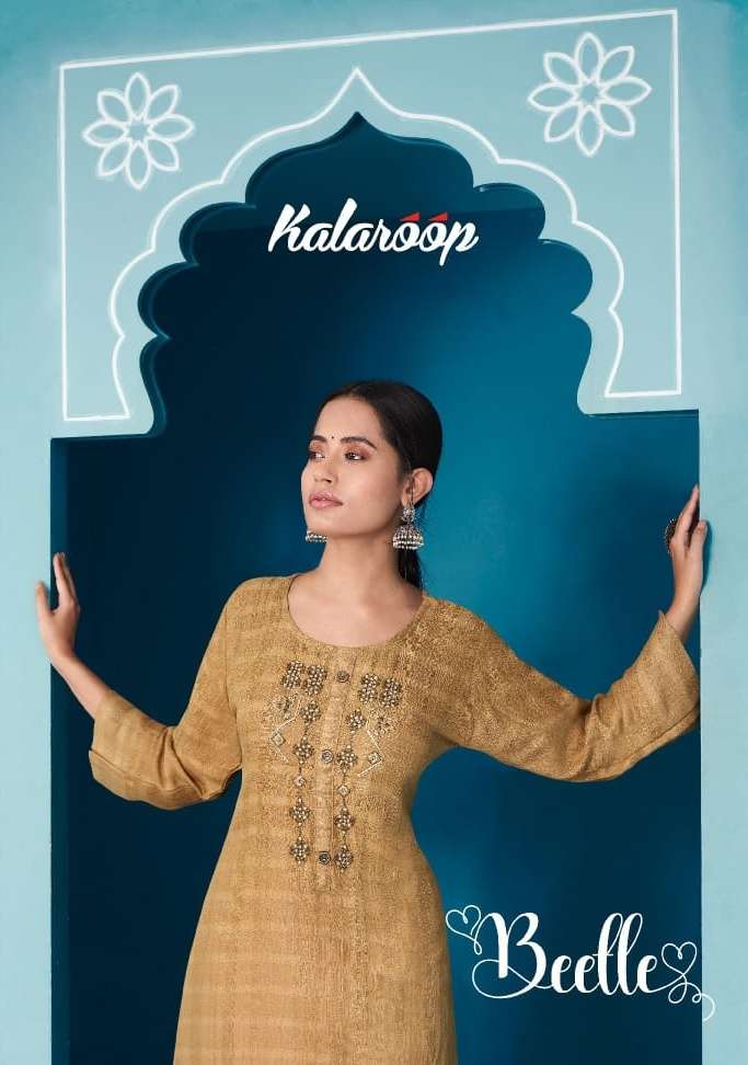 kalaroop beetle rayon daily wear kurti wholesaler