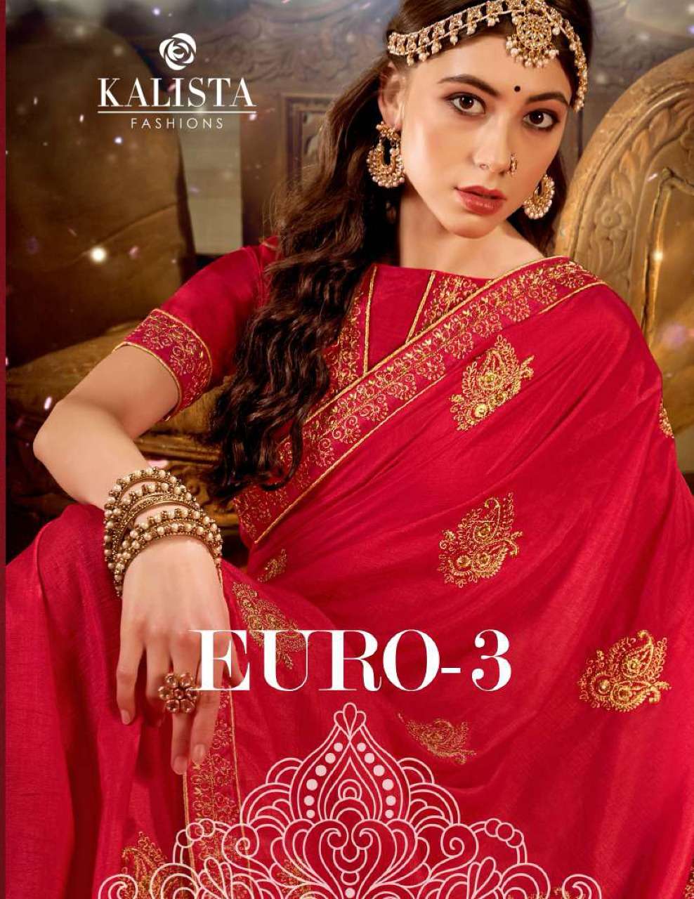 kalista euro vol 3 vichitra silk elegant look sarees