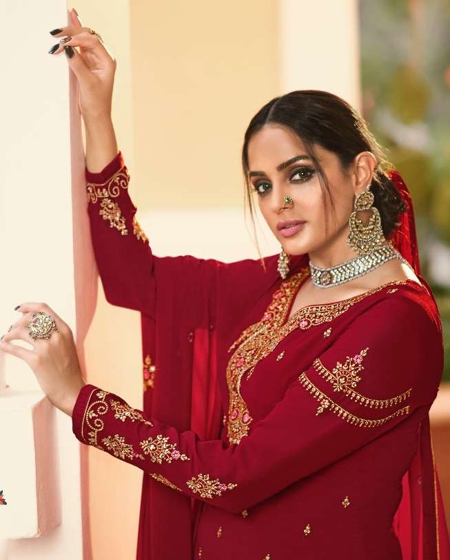 meera zisa vol 65 jorgette with embroidery dresses best wholesale rate 