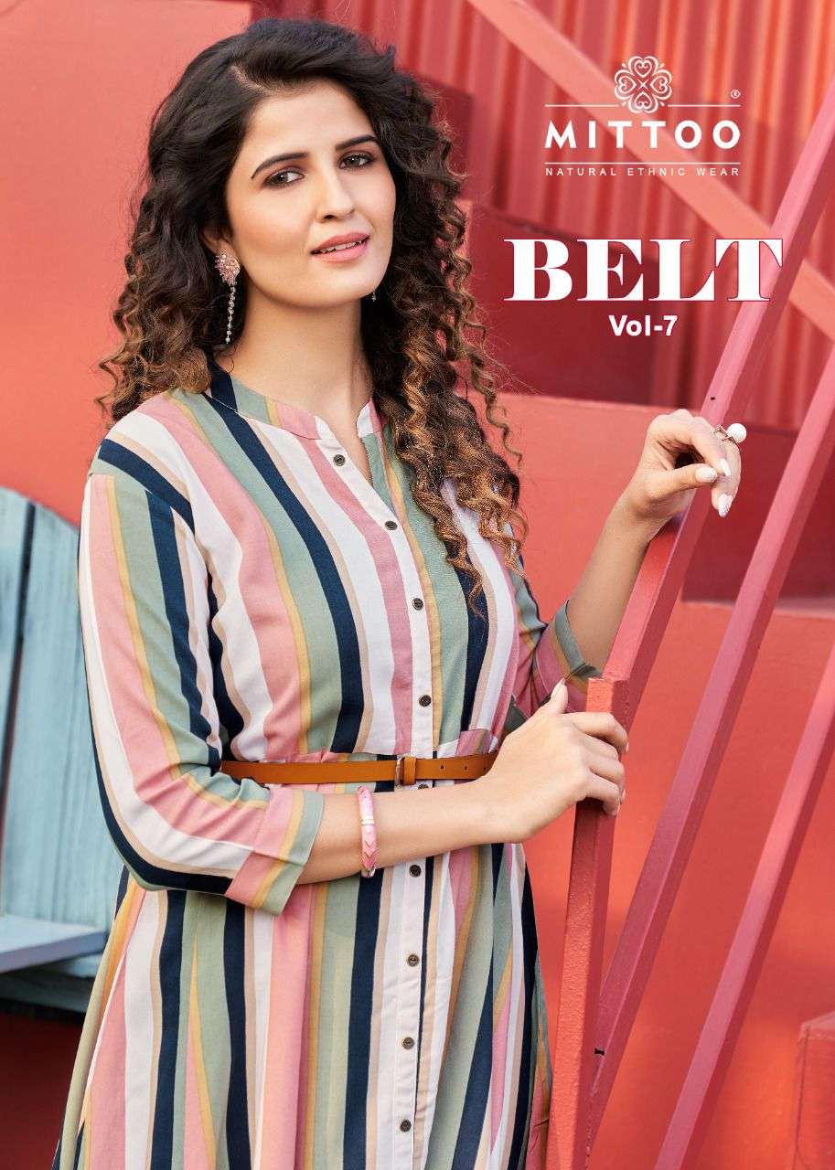 mittoo belt vol 7 fancy kurti for women new design 