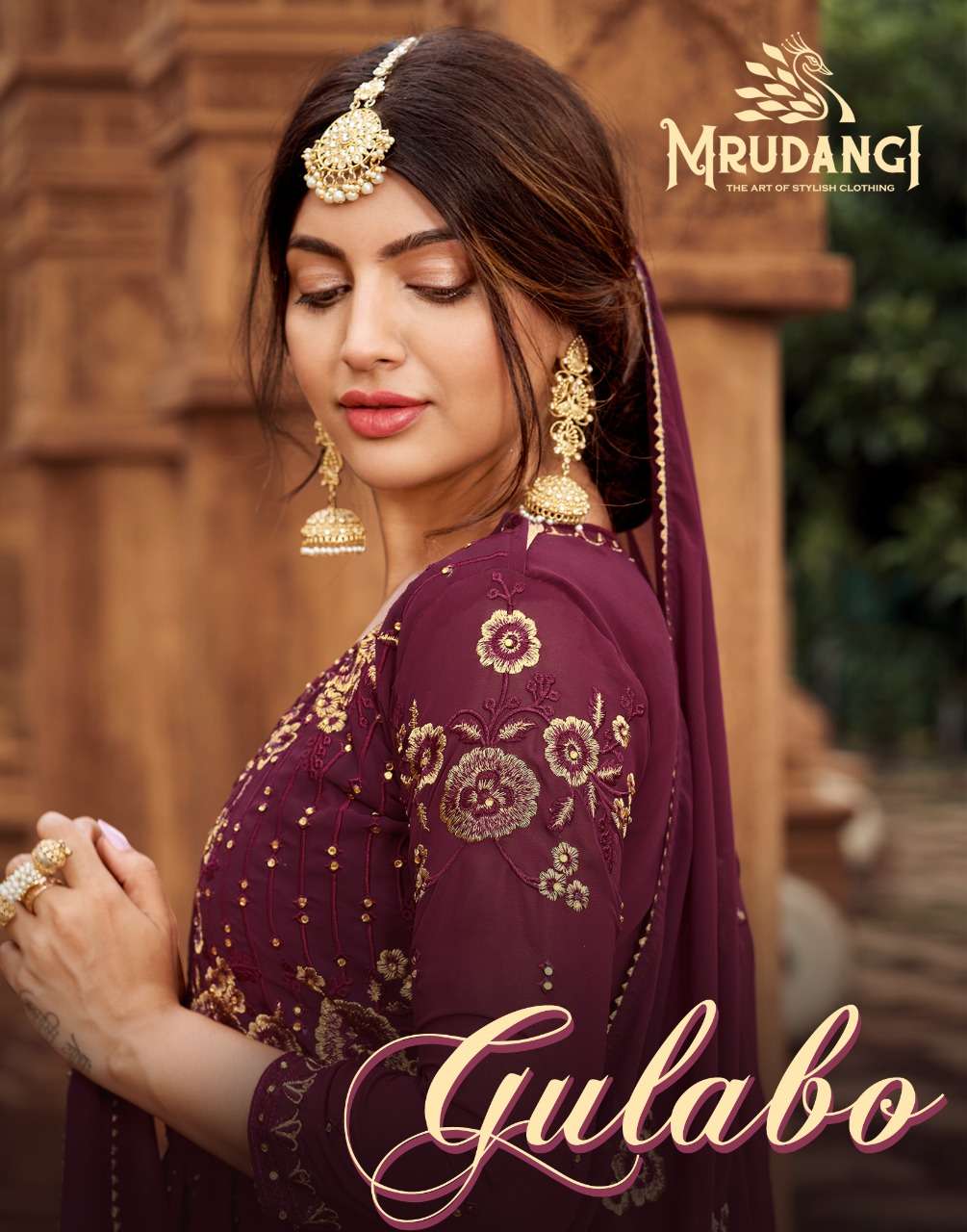 mrudangi gulabo 2009 series sarara style heavy dresses 