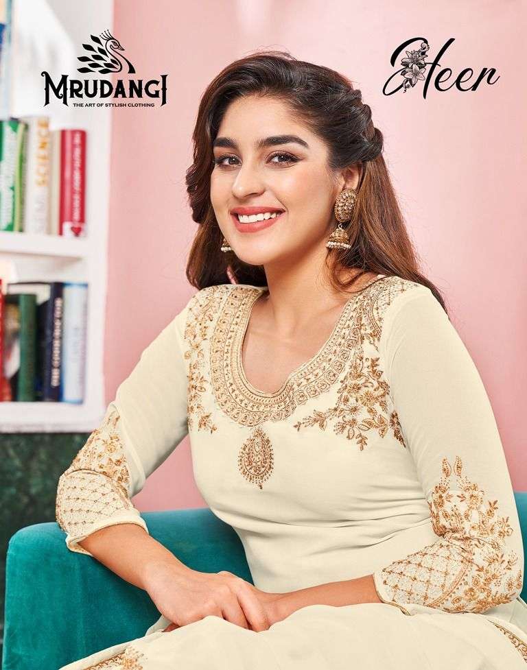 mrudangi heer 2006 series georgette party wear dresses for shop 