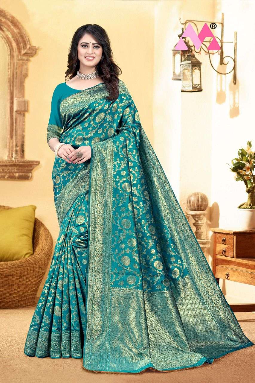 Pavitra vol 3 Banarasi Silk Sarees  Banarasi Pattern Bast Sarees 
