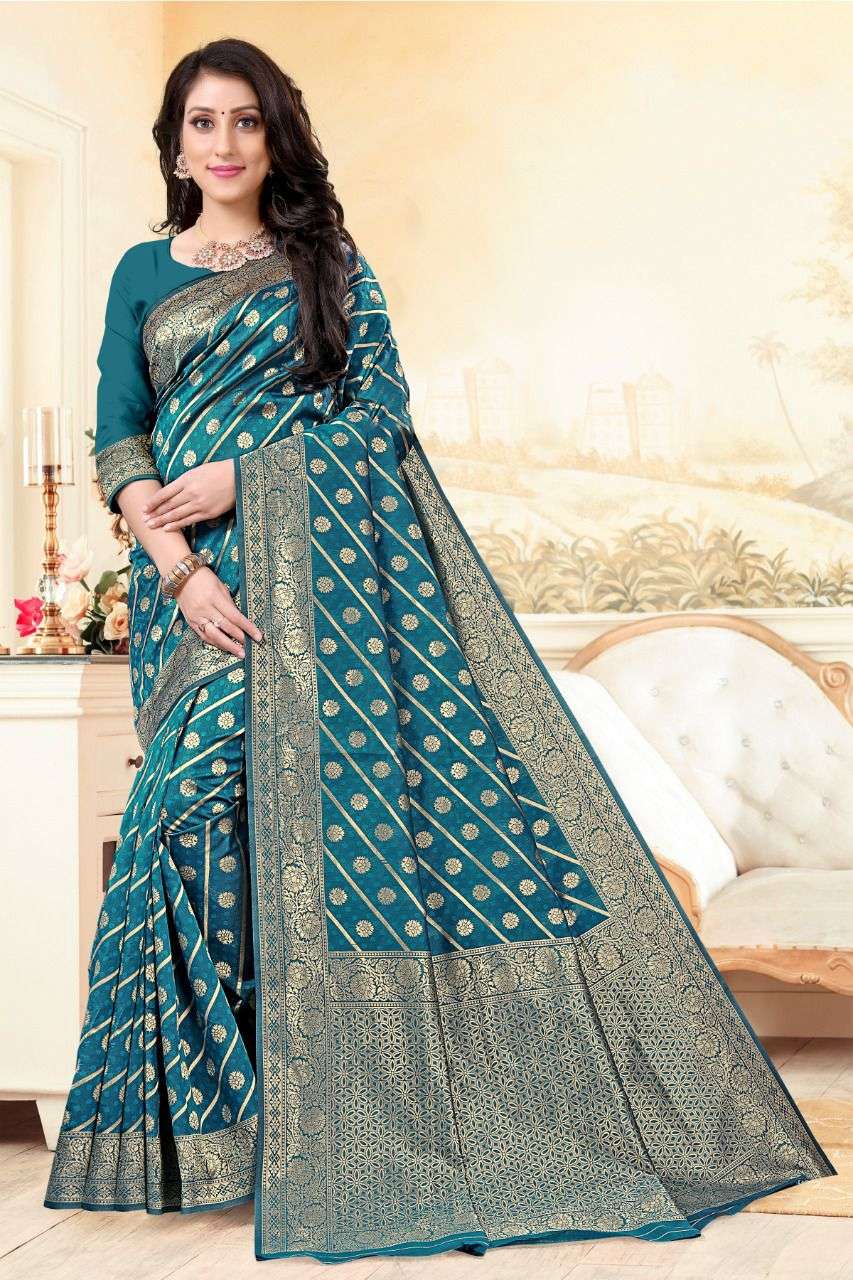 Pavitra vol 4 Banarasi Silk new fancy sarees jacquard weaving sarees