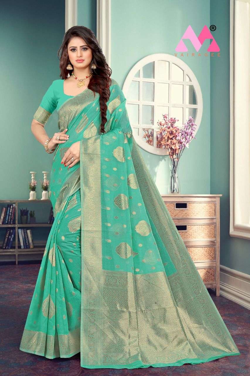 Princess Chanderi Cotton Fancy saree collection 