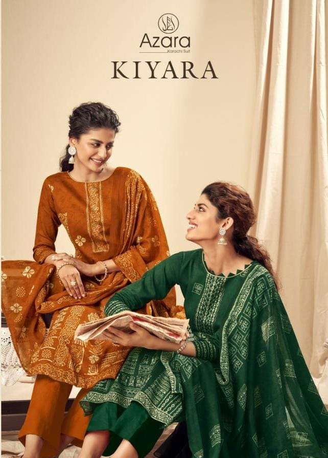 radhika kiyara by azara jam cotton fancy summer dress materials