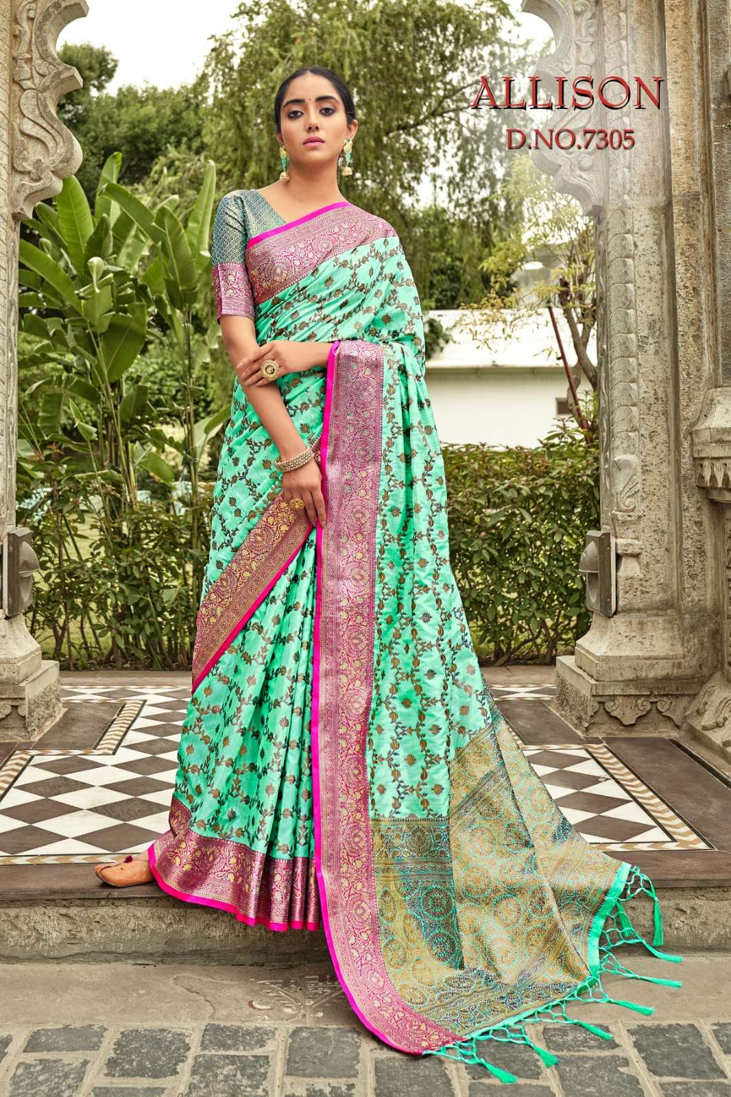 rajyog allison gicha silk sarees wholesale price store 