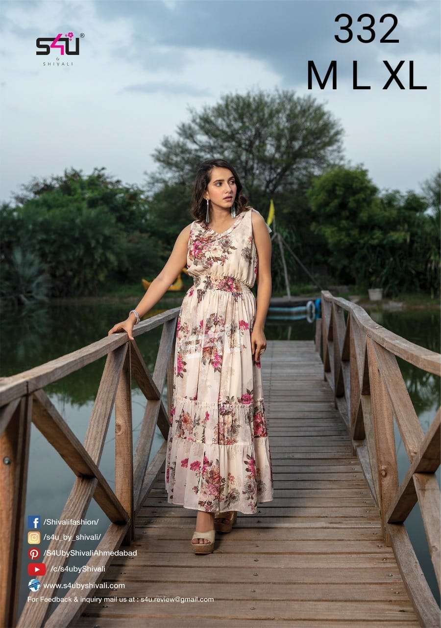 s4u 332 design combo set of beautiful kurti design 