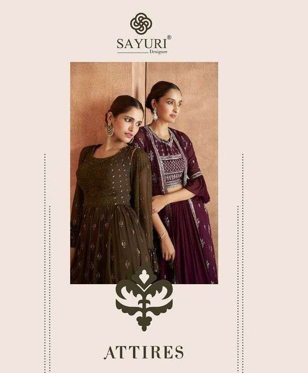 sayuri designer attires 3 piece designer readymade dress outfit collection 2022