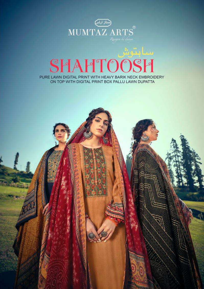 shahtoosh by mumtaz arts lawn cotton work fancy dress materials
