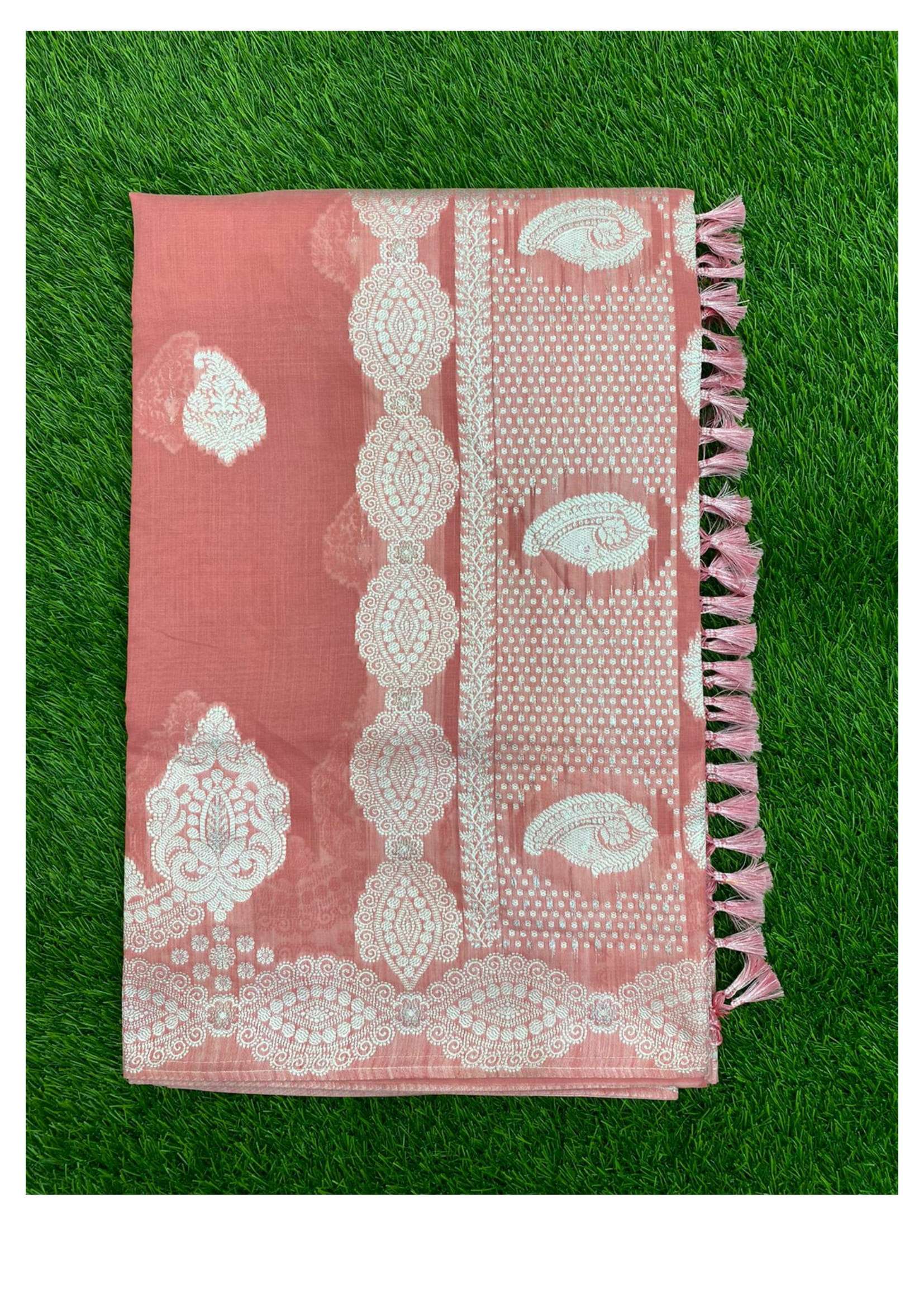 shangrila pure lucknowi sarees best seeler in surat cloth market 
