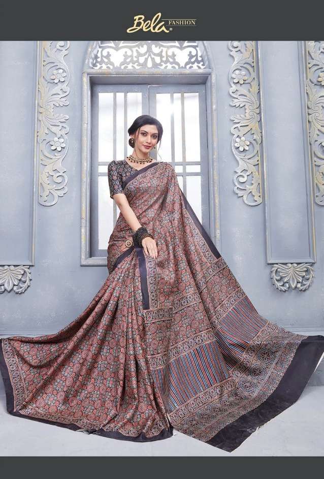 tulsi vol 3 by bela fashion manipuri silk digital printed saree
