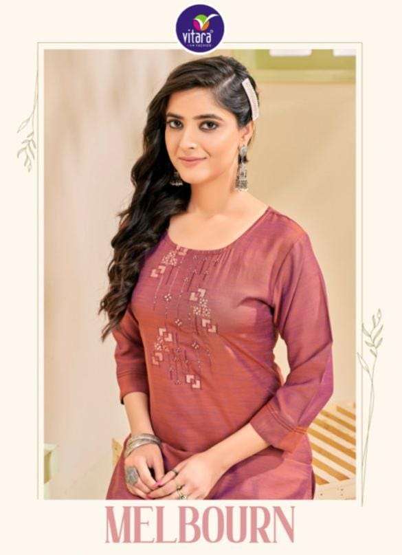 vitara melbourn casual wear kurti with pant collection