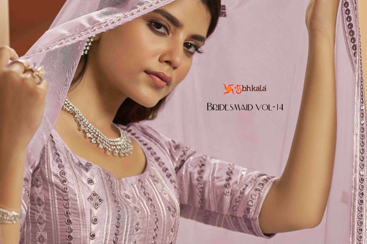 Bridesmaid Vol. 14 Exclusive Wedding Wear Bridal Lehenga Choli Collection