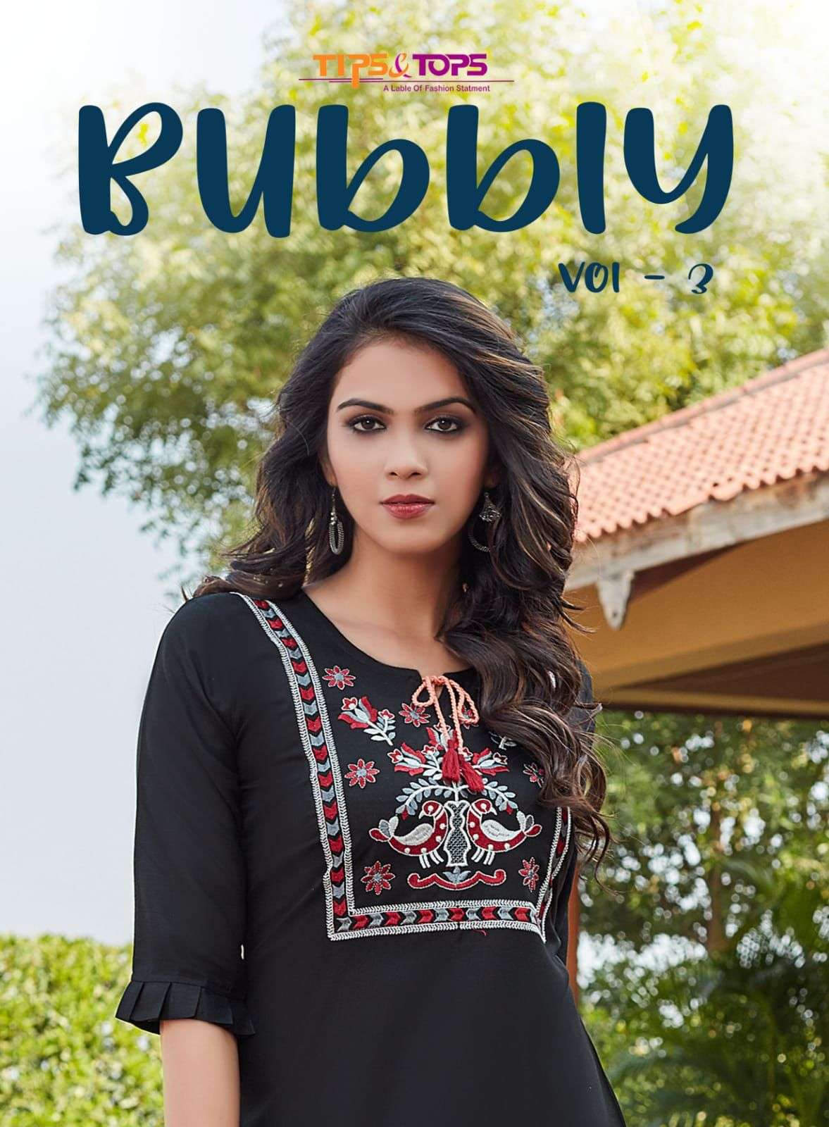 bubbly vol 3 by tips & tops rayon western short tops