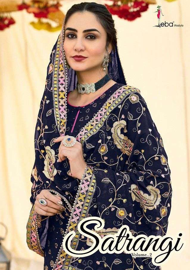 eba satrangi vol 2 1387-1391 series heavy party wear dresses 