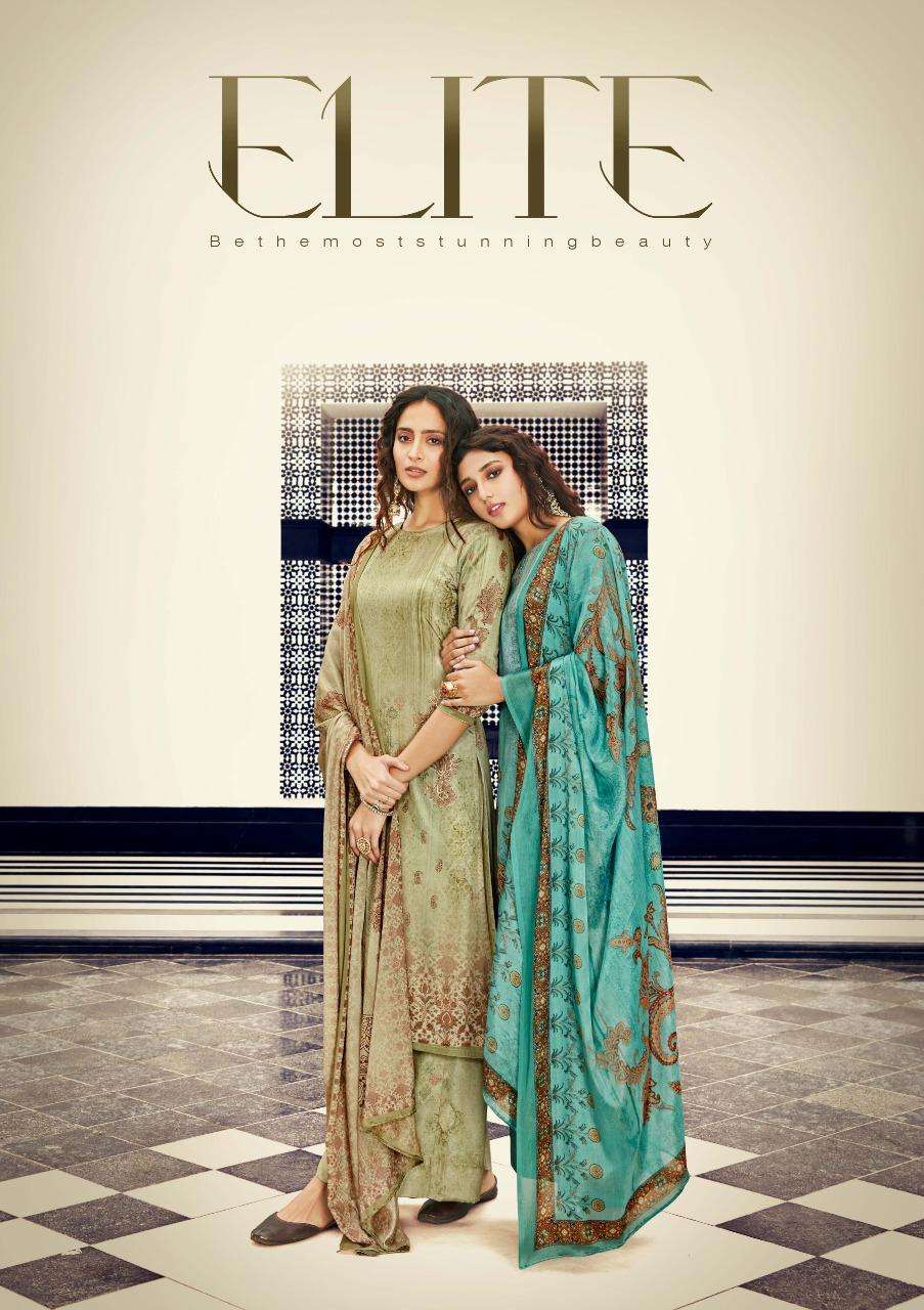 elite by sargam pure crape casual wear fancy dresses wholesaler