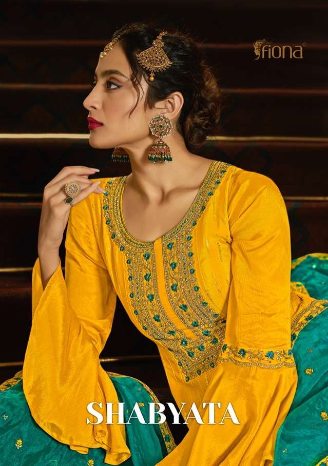 fiona shabyata silk exclusive fancy suits supplier