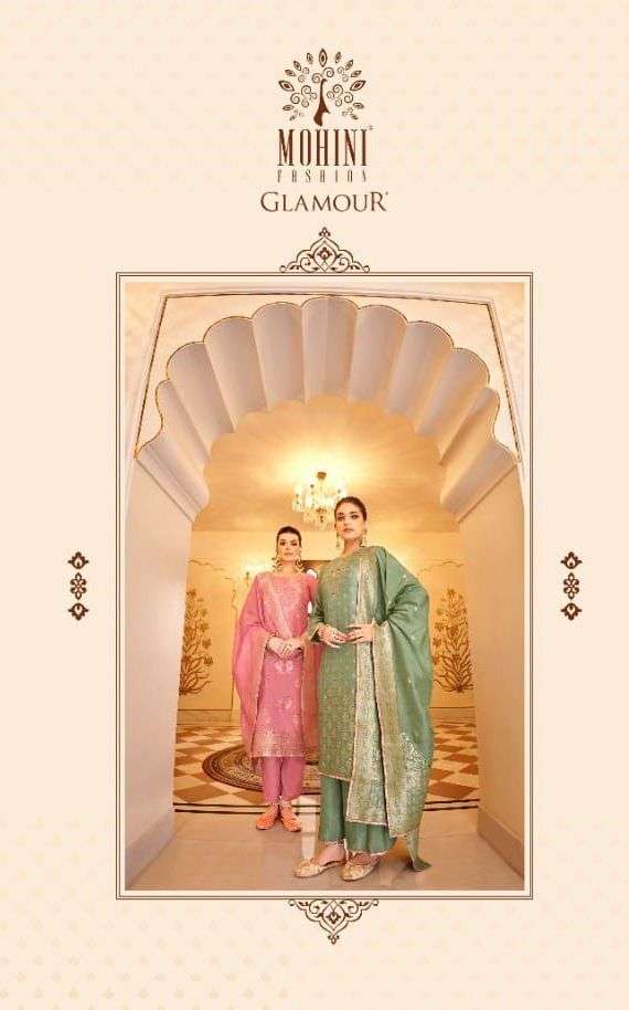 glamour vol 112 by mohini viscose dola jacquard elegant salwar kameez