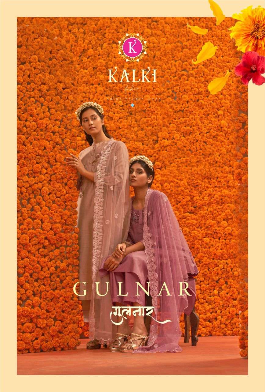 gulnar by k FASHION readymade party wear 3 piece suits