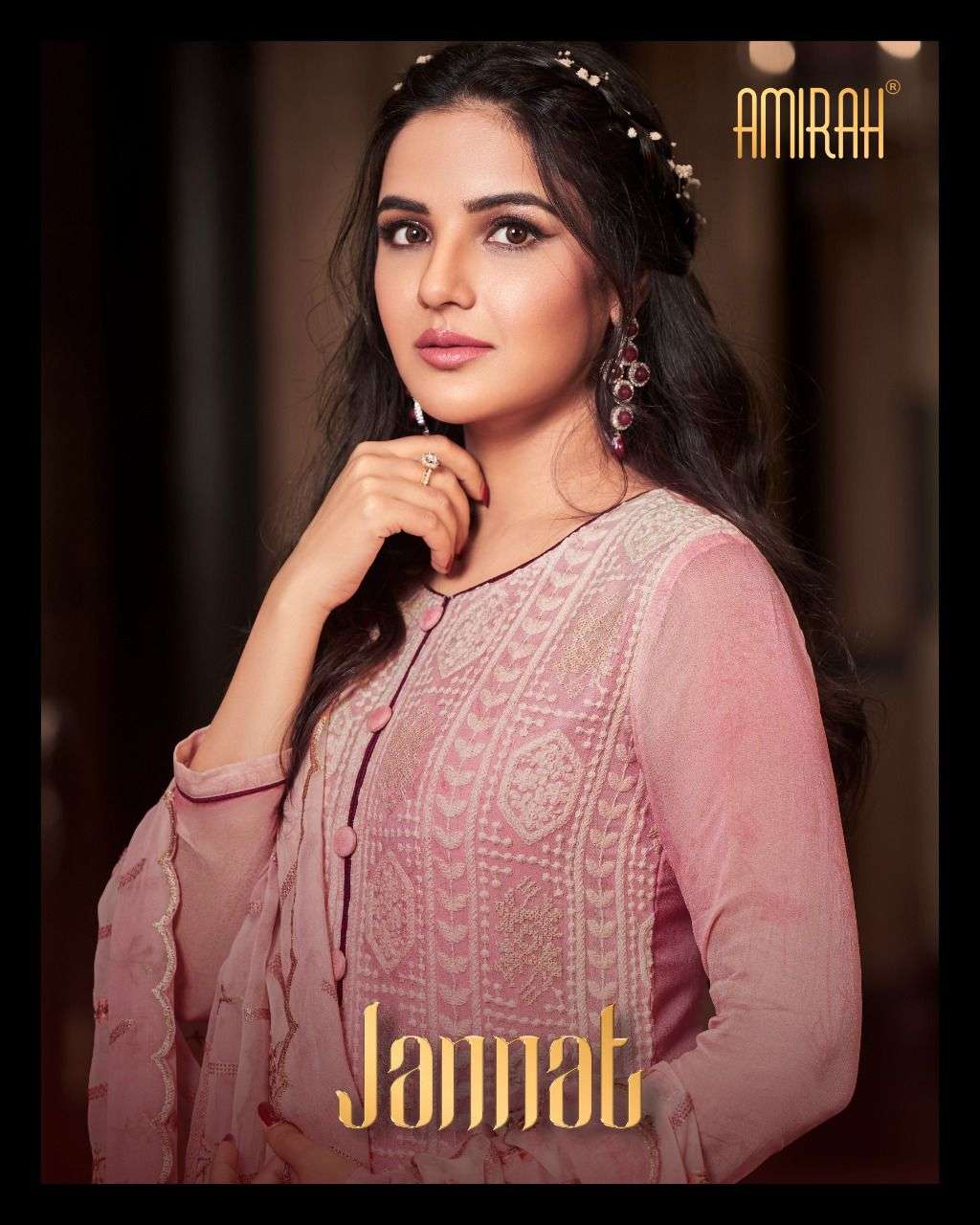 jannat by amirah georgette work exclusive fancy salwar kameez