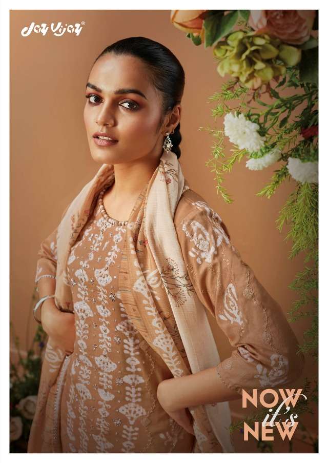 jay vijay present now its new cotton designer fancy suits