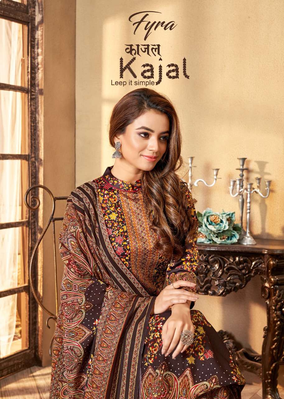 kajal by fyra designing jam digital kaani printed dress materials