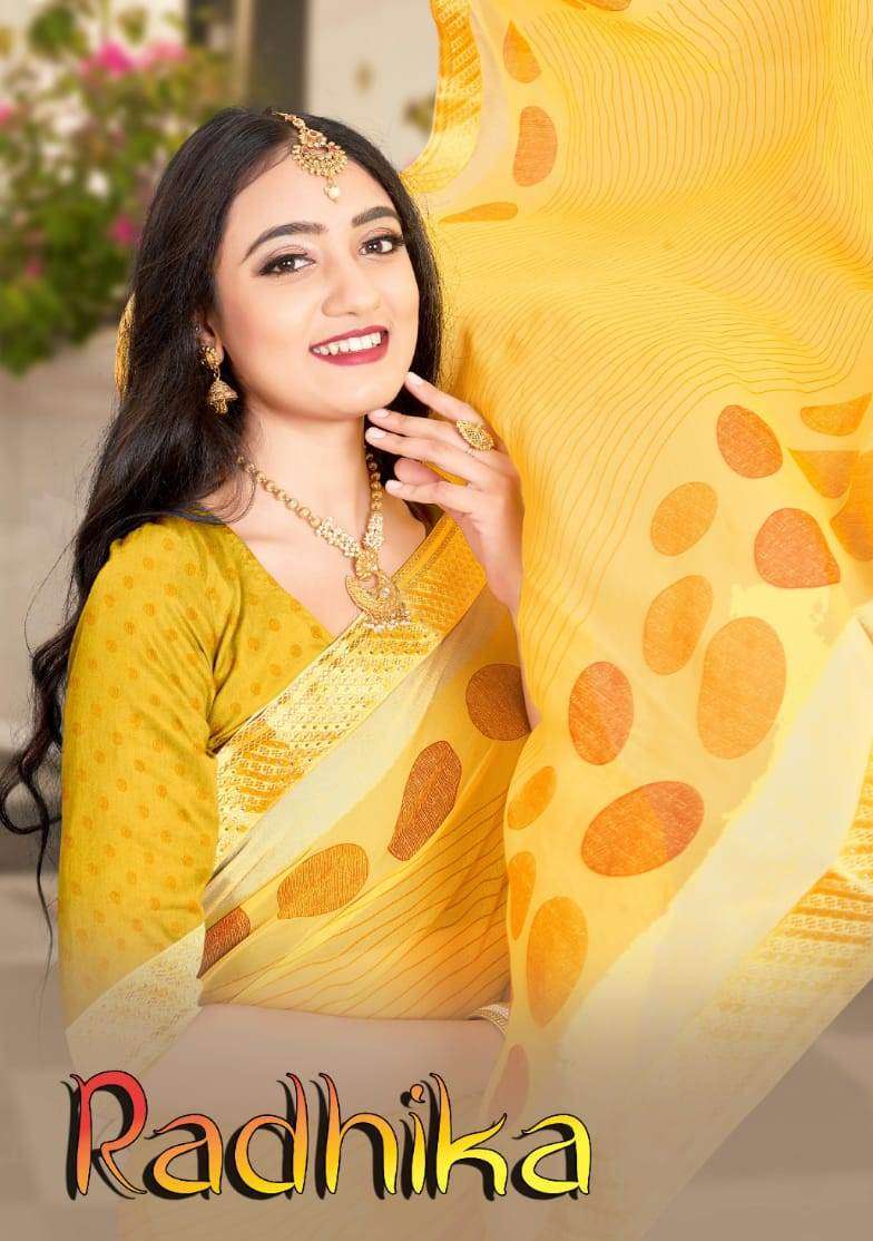 Kala silk radhika weightless digital printed sarees