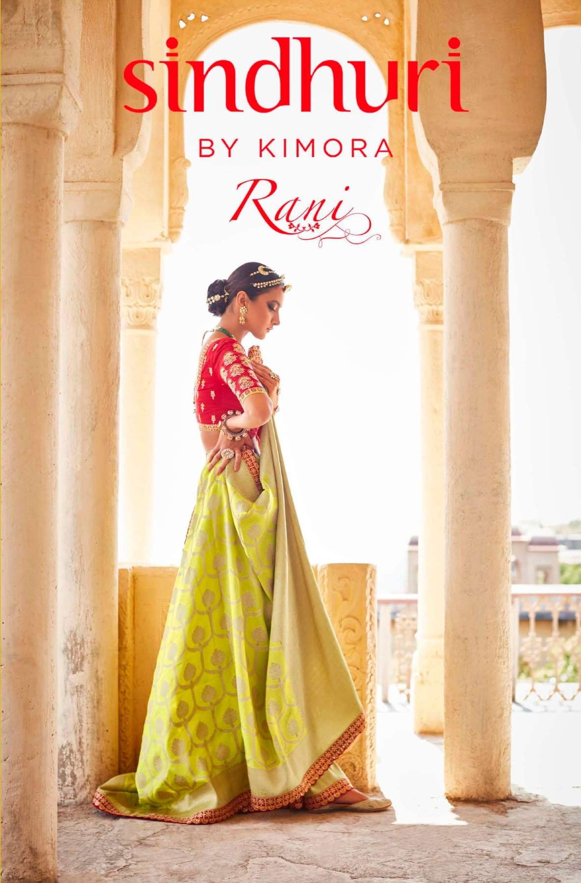 kimora fashion rani 101-109 series wedding saree indian festive sarees catalog wholesaler 