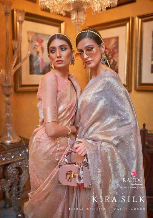 kira silk by rajtex exclusive fancy saree wholesaler