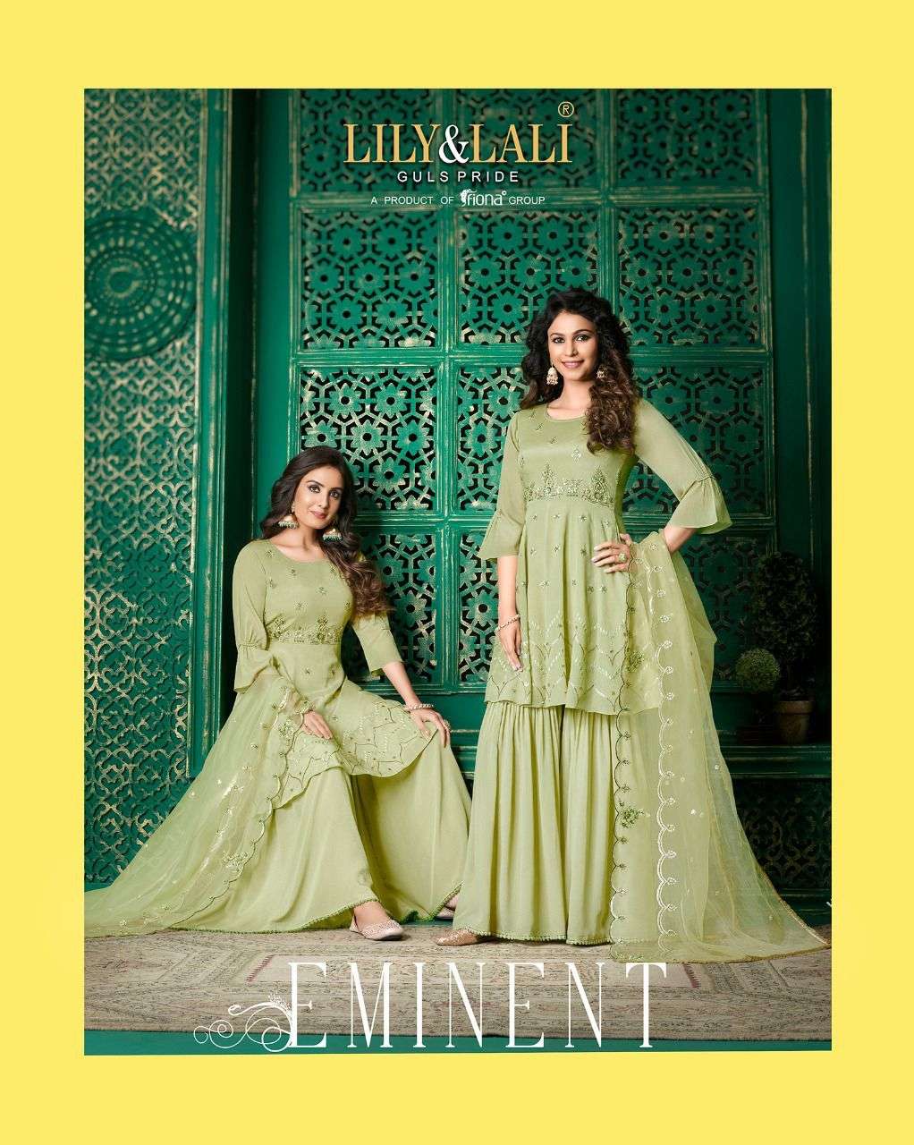 lily & lali eminent exclusive readymade handwork garara suit wholesaler
