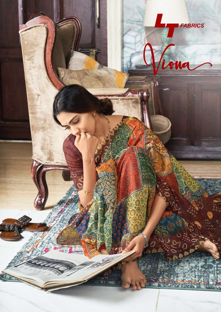 lt fashions viona pure chanderi silk digital saree collection 