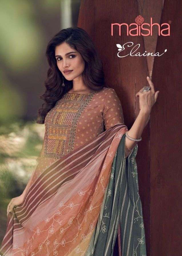 maisha elaina jam satin designer salwar kameez