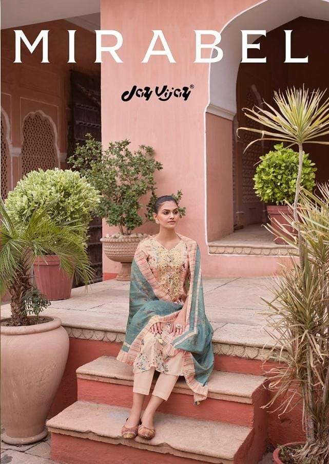 mirabel by jay vijay pure satin exclusive fancy salwar kameez