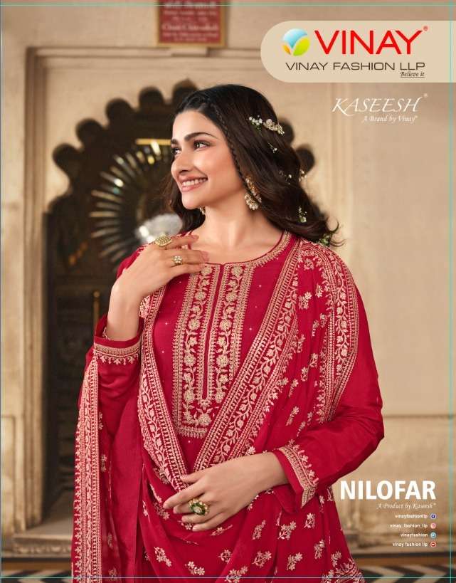 nilofar by vinay dola silk classy look fancy dresses exporter