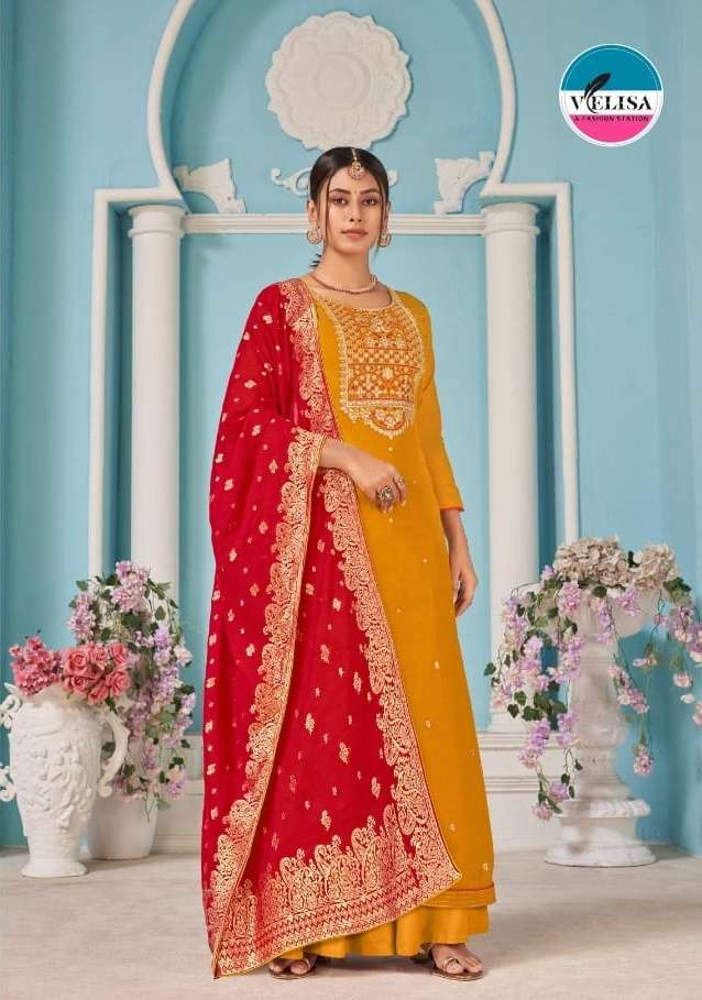 paakhi vol 2 by velisa silk with work fancy suit collection