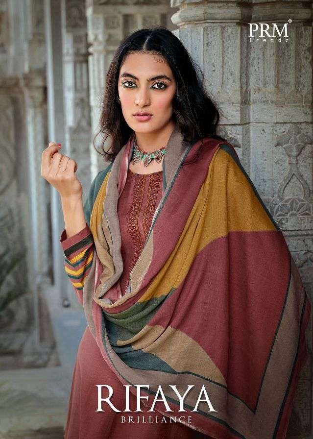 rifaya by prm trendz viscose muslin casual wear dress materials